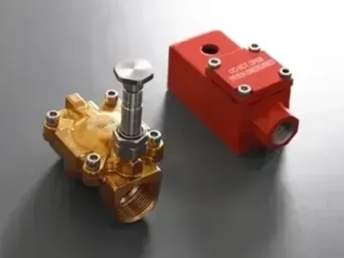 Aignep Electrovalve servo-asistate, dimensiune mare seria 04A