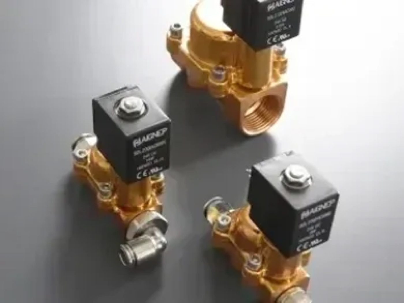 Aignep Electrovalve servo-asistate, filet până la 1″ seria 05F