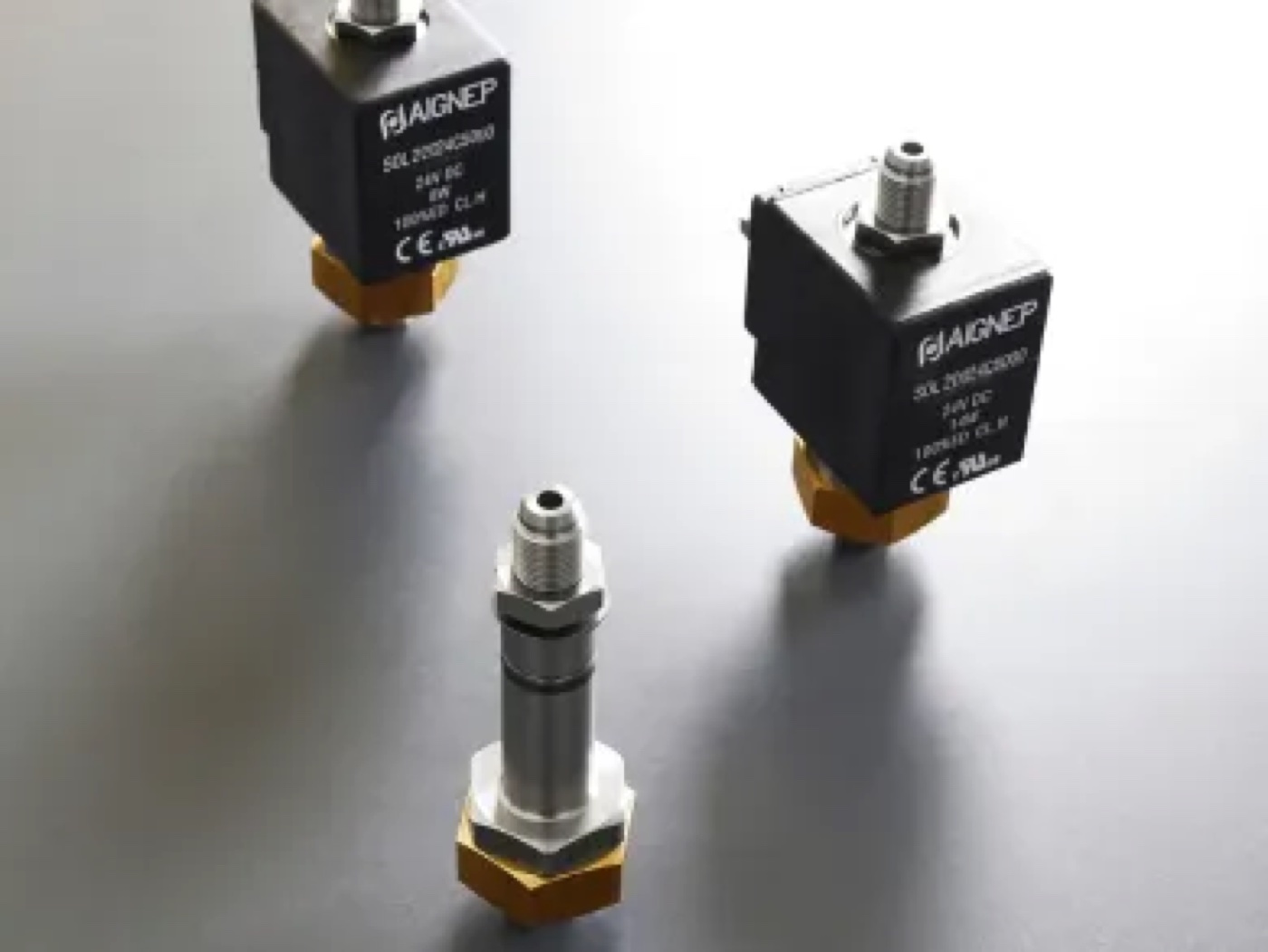 Aignep Electrovalve cu acțiune directă 2/2 NO seria 08F