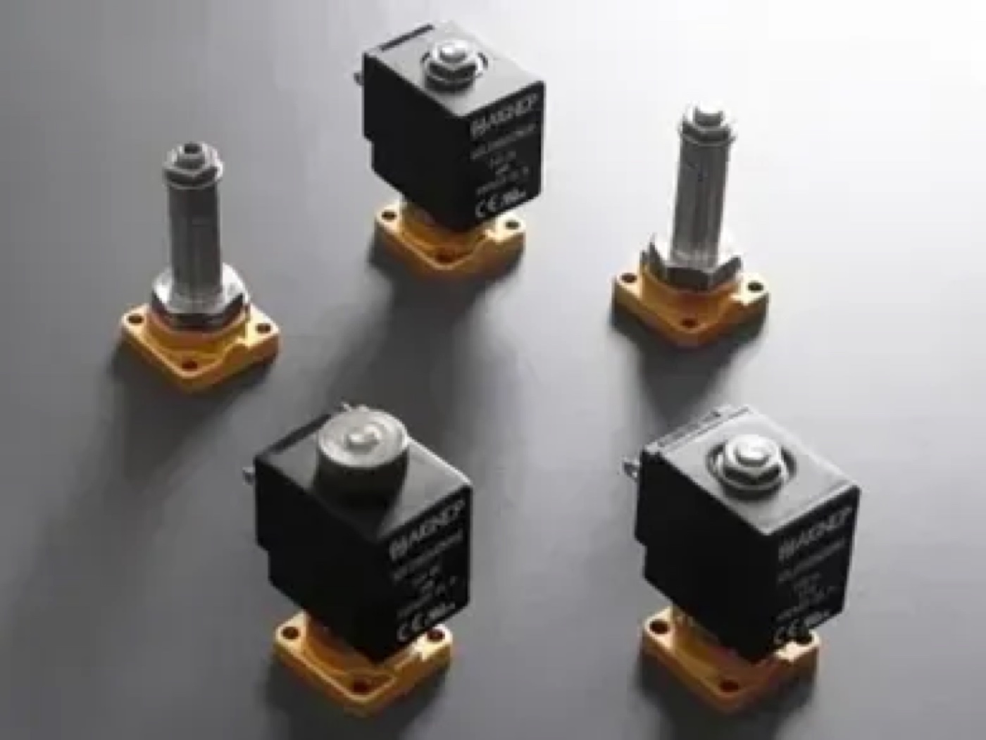 Aignep Electrovalve cu acțiune directă, montaj pe flanșă seria F2F