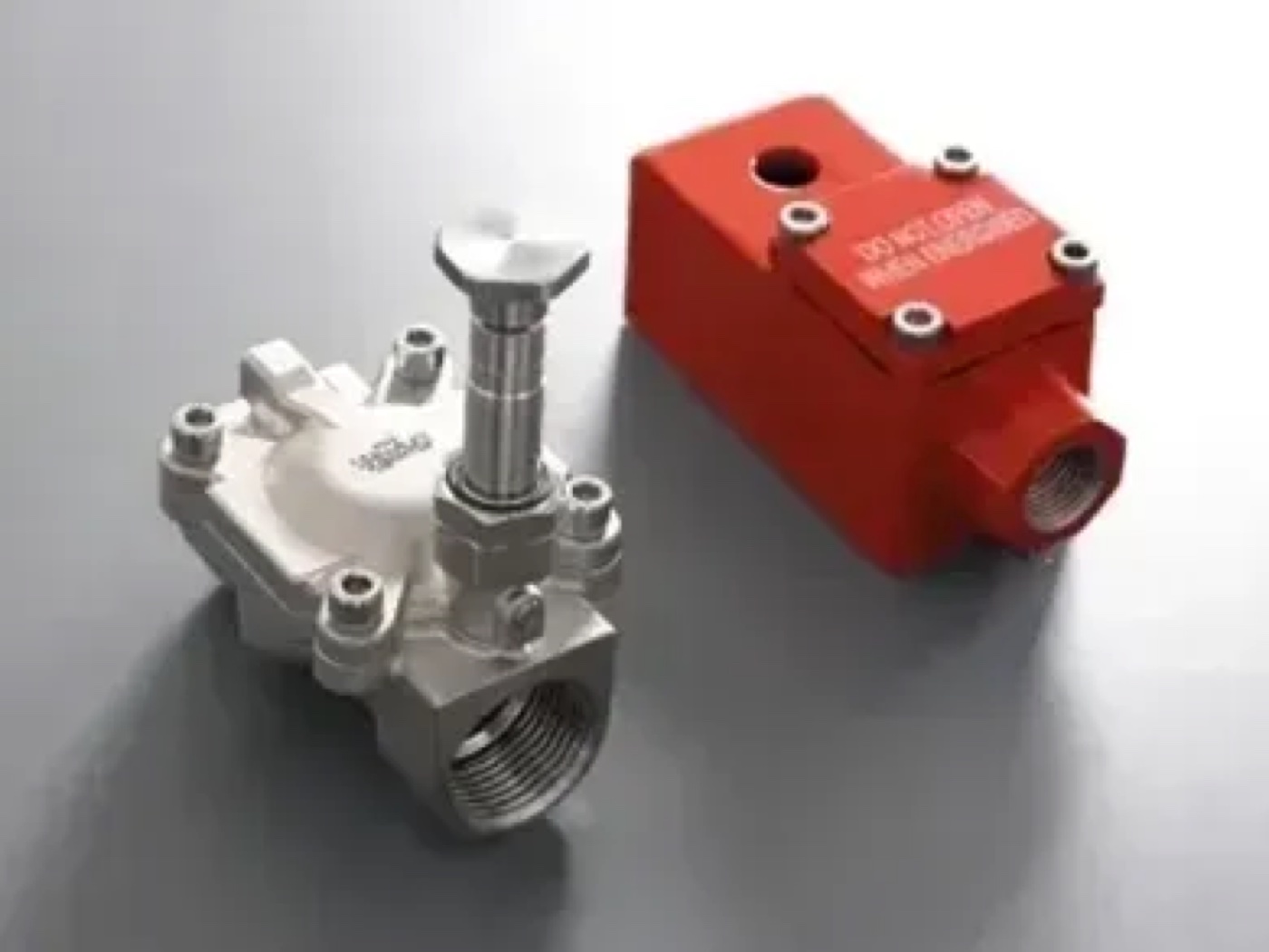 Aignep Electrovalve servo-asistate, variantă inox seria X4A