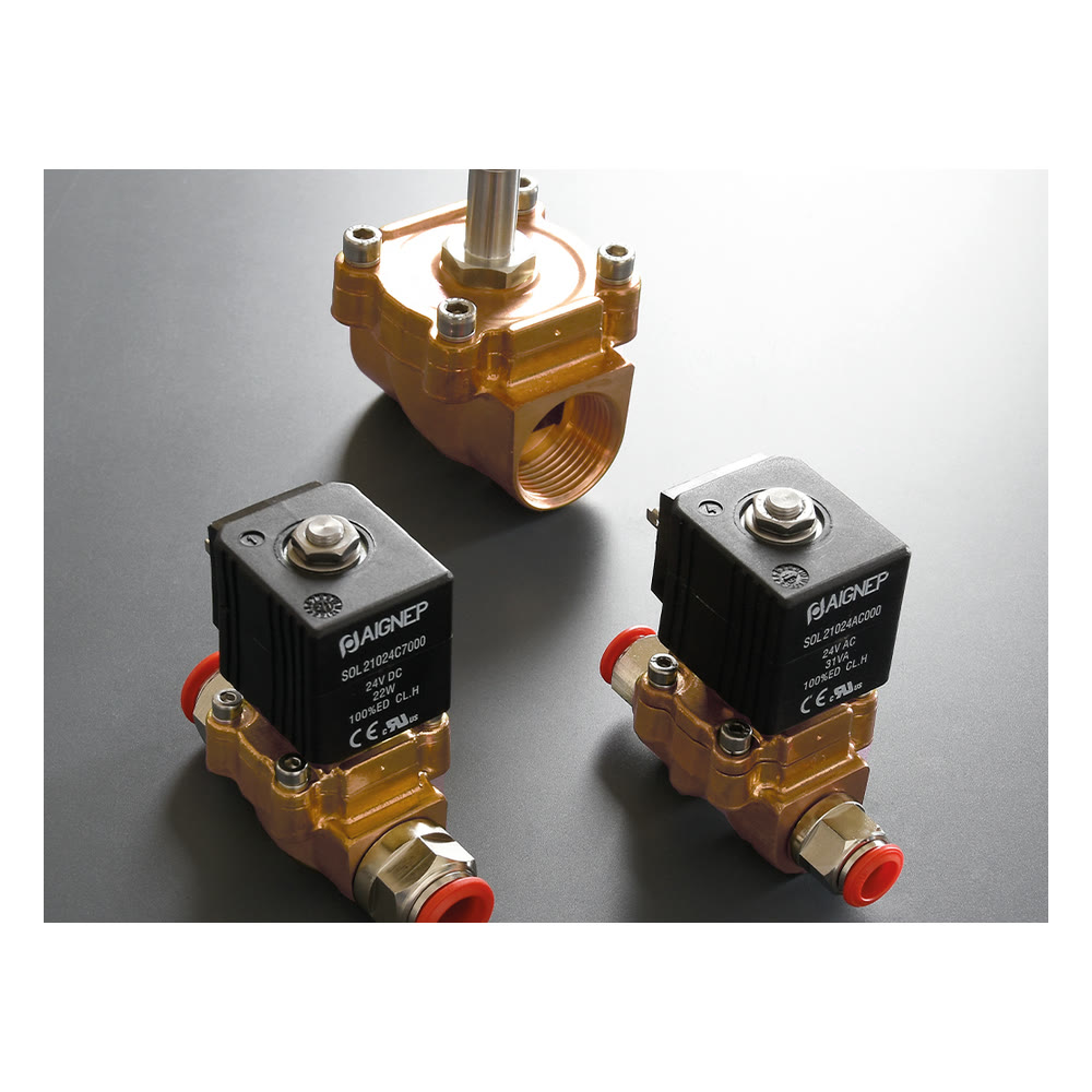 Aignep Electrovalve pentru fluide seria 03F