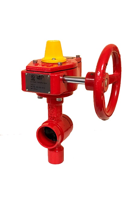 CMO Valves Vane fluture canelate contra incendiu seria 25A