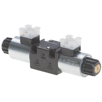 Trale · DICSA Distribuitor cu solenoid seria NG6/NG10