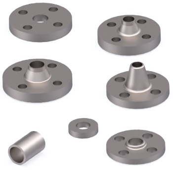Trale · DICSA Flanșe forjate inox seria DIN 2633/2635/2642/2656, ANSI-ASA