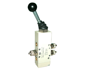 OMFB Distribuitoare pneumatice cu manetă seria PNEUMATIC VALVES 5/2 · 5/3