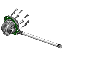OMFB Adaptoare priză de putere Scania seria EG650P · EG651P · EG652P · EG653P