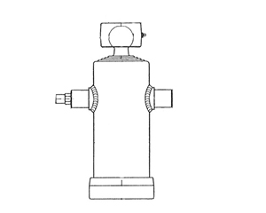 OMFB Cilindri telescopici preasamblați seria CYLINDER COMPLETE WITH CRADLE