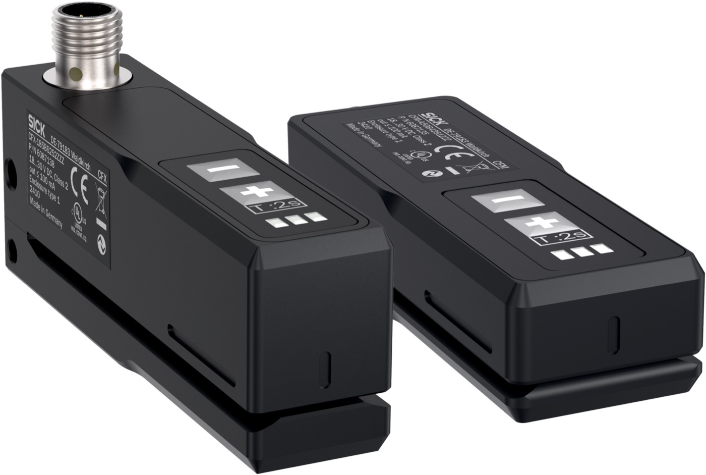 SICK Senzori tip furcă capacitivi pentru etichete seria CFM/CFX