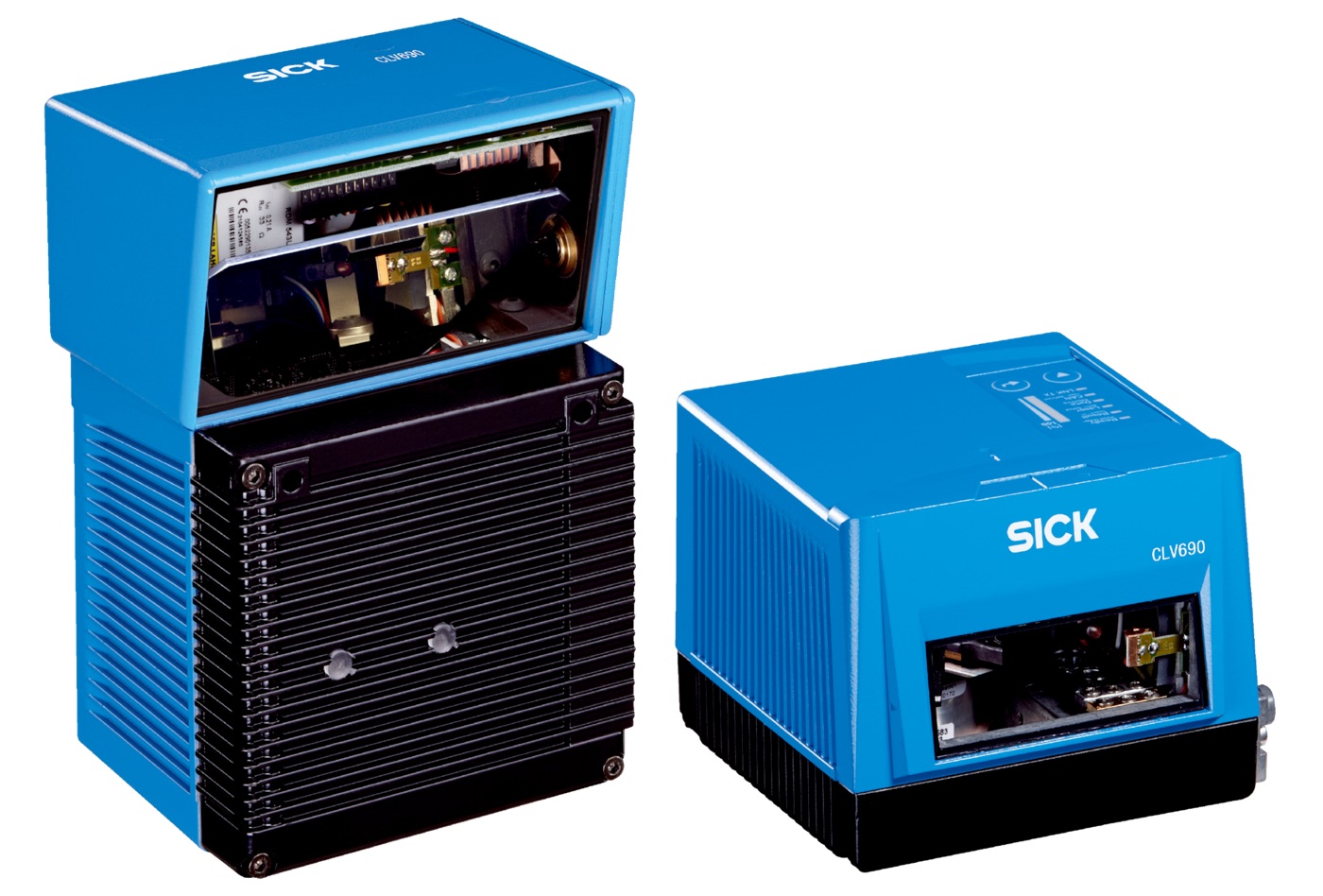 SICK Scanere de coduri de bare cu montaj fix seria CLV69x