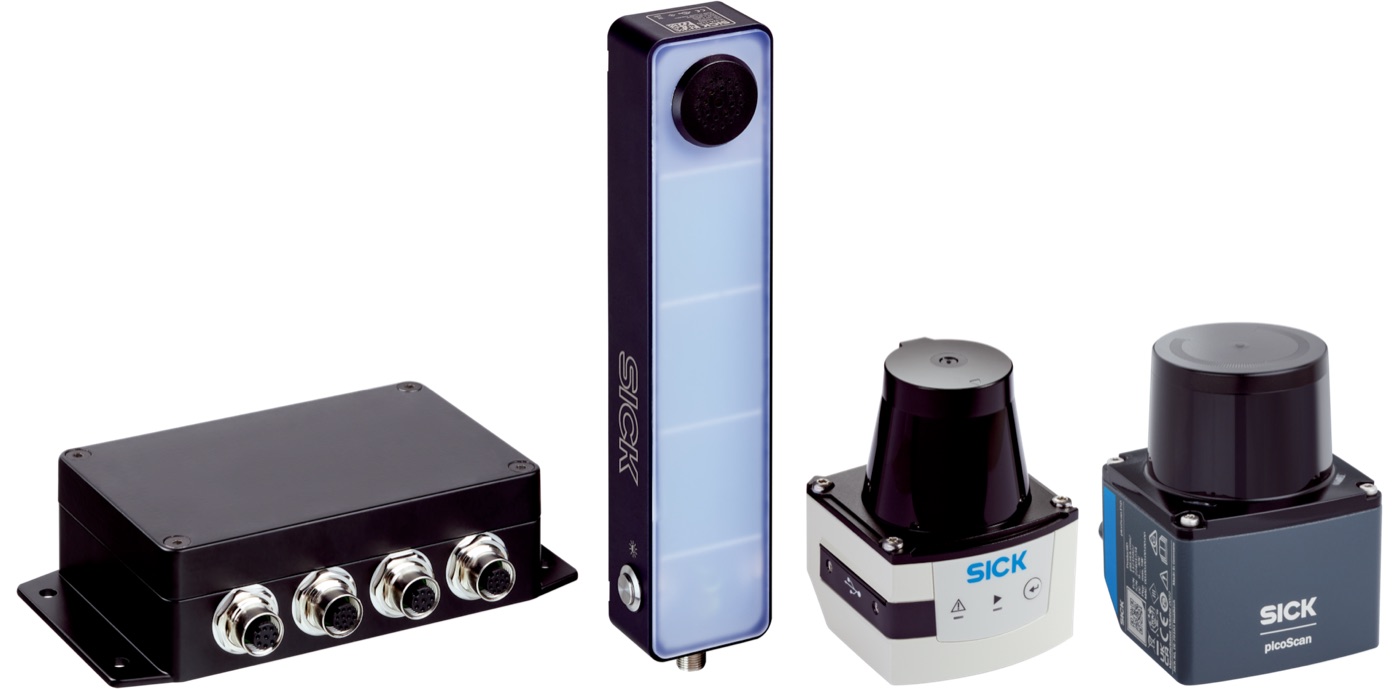 SICK Sisteme de asistență la conducere pentru vehicule industriale seria Backup Assistance System (BAS) / Drive Assist System (DAS)