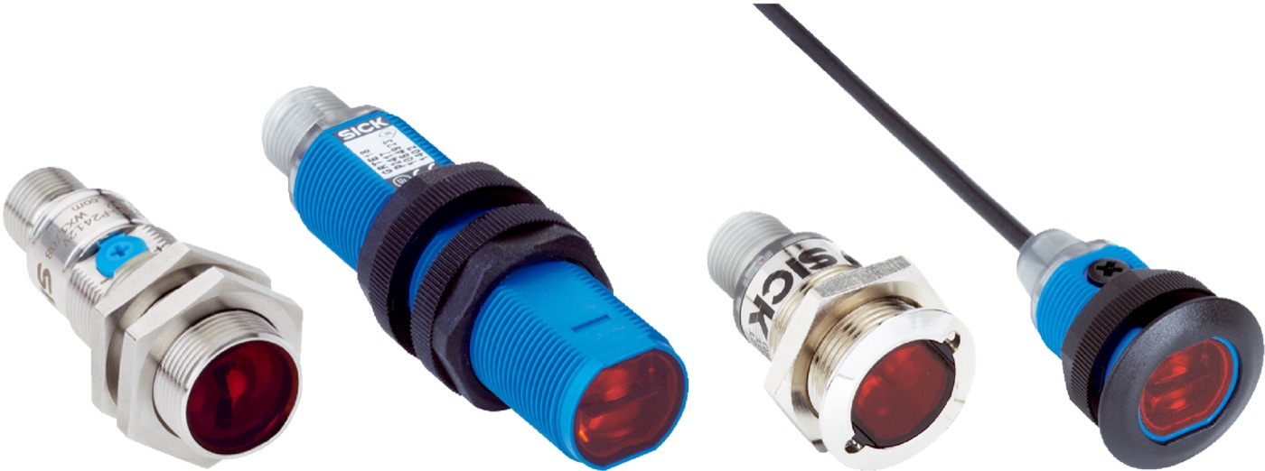 SICK Senzori fotoelectrici cilindrici seria GR18