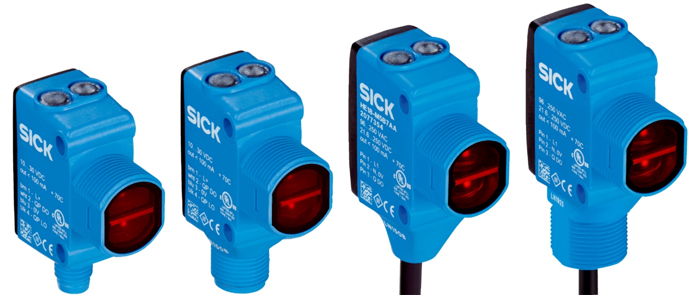 SICK Senzori fotoelectrici universali seria H18 Sure Sense