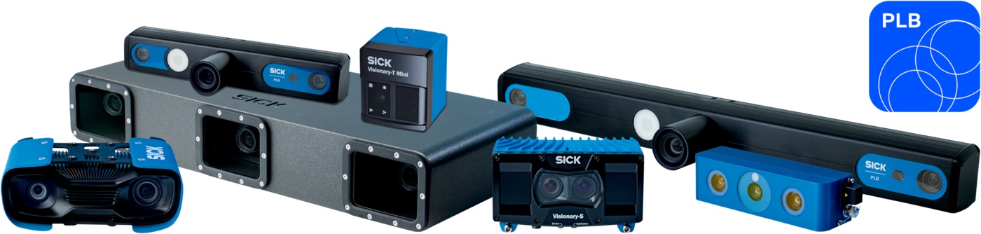 SICK Sisteme 3D de ghidare a roboților seria PLB / PALLOC