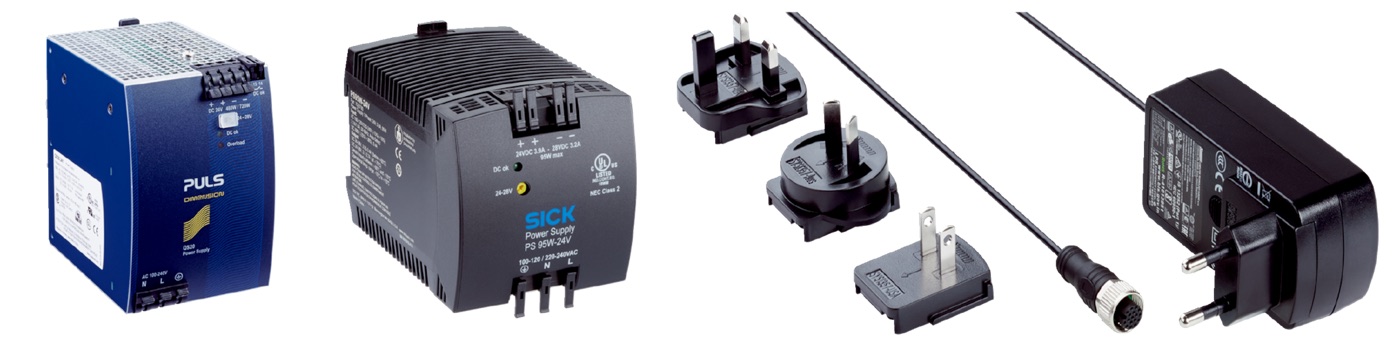SICK Surse de alimentare și cabluri de rețea seria PS90W / PS95W / PS600W / ECD-RE