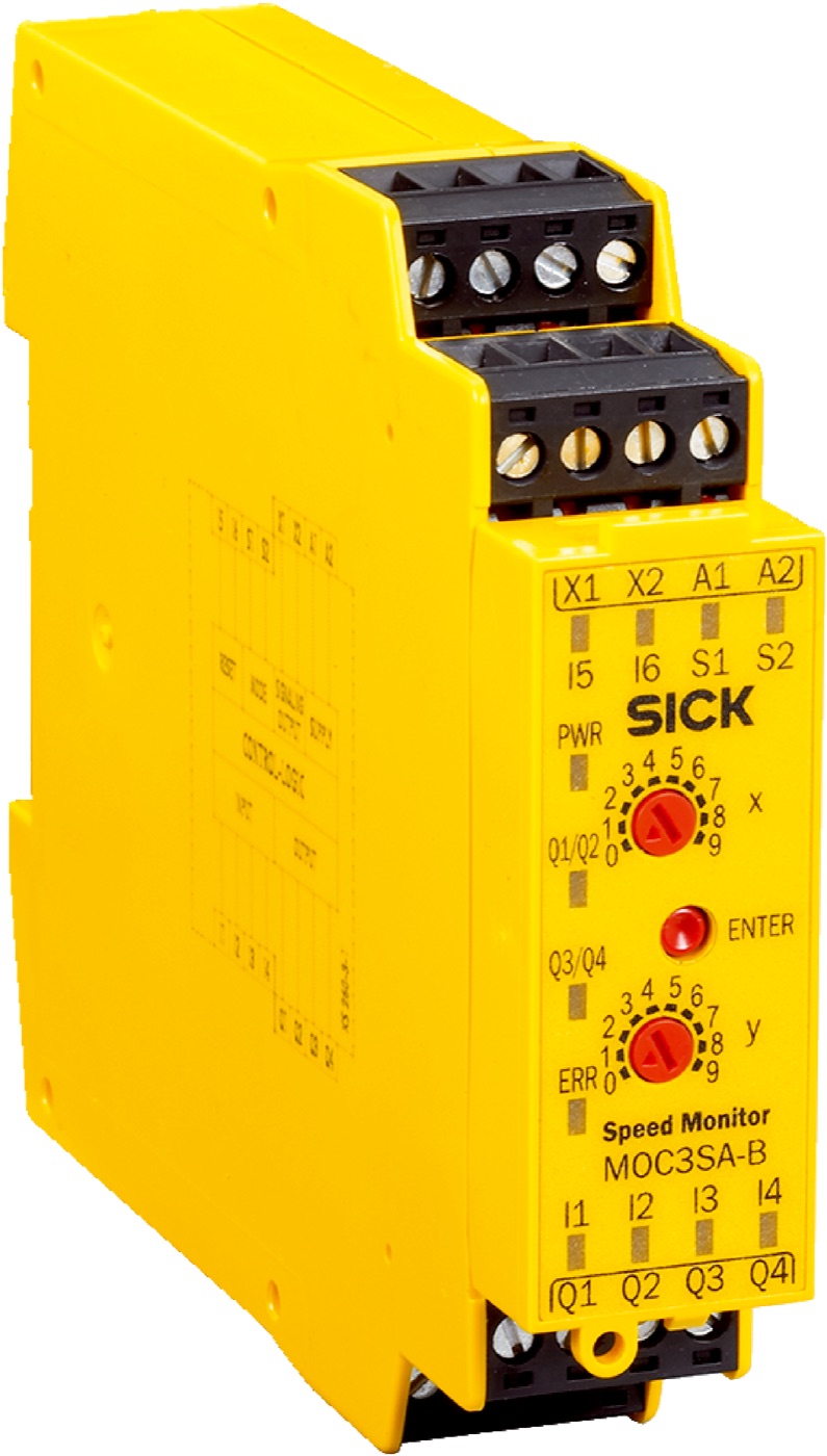 SICK Monitoare de turație de siguranță seria Speed Monitor (MOC3SA)