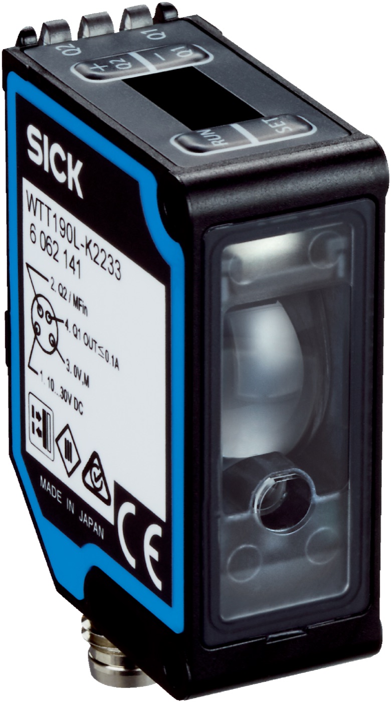 SICK Senzori fotoelectrici de proximitate cu timp de zbor seria WTT190 PowerProx