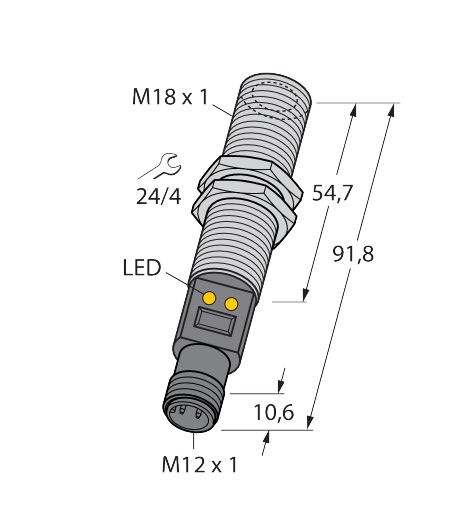 Turck Senzori compacți de temperatură seria M18T