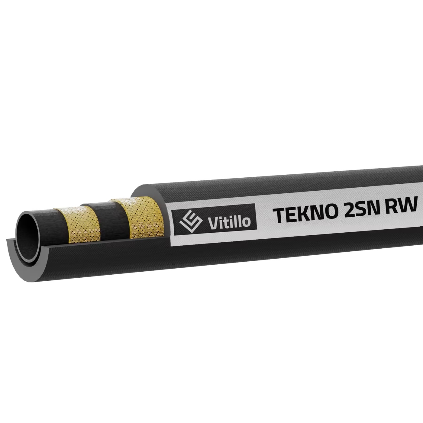 Vitillo Furtun feroviar, două împletituri seria TEKNO 2SN RW