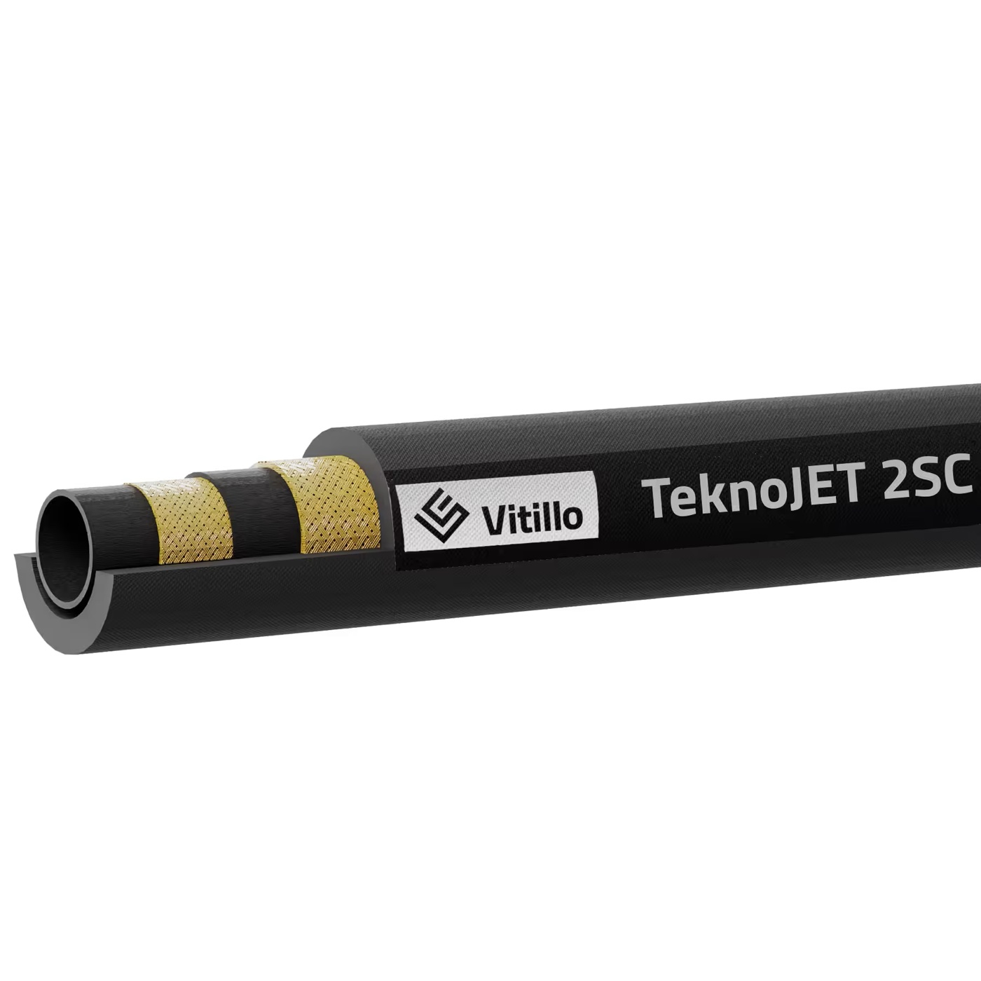 Vitillo Furtun pentru curățare cu jet de apă seria TEKNOJET 2SC 400