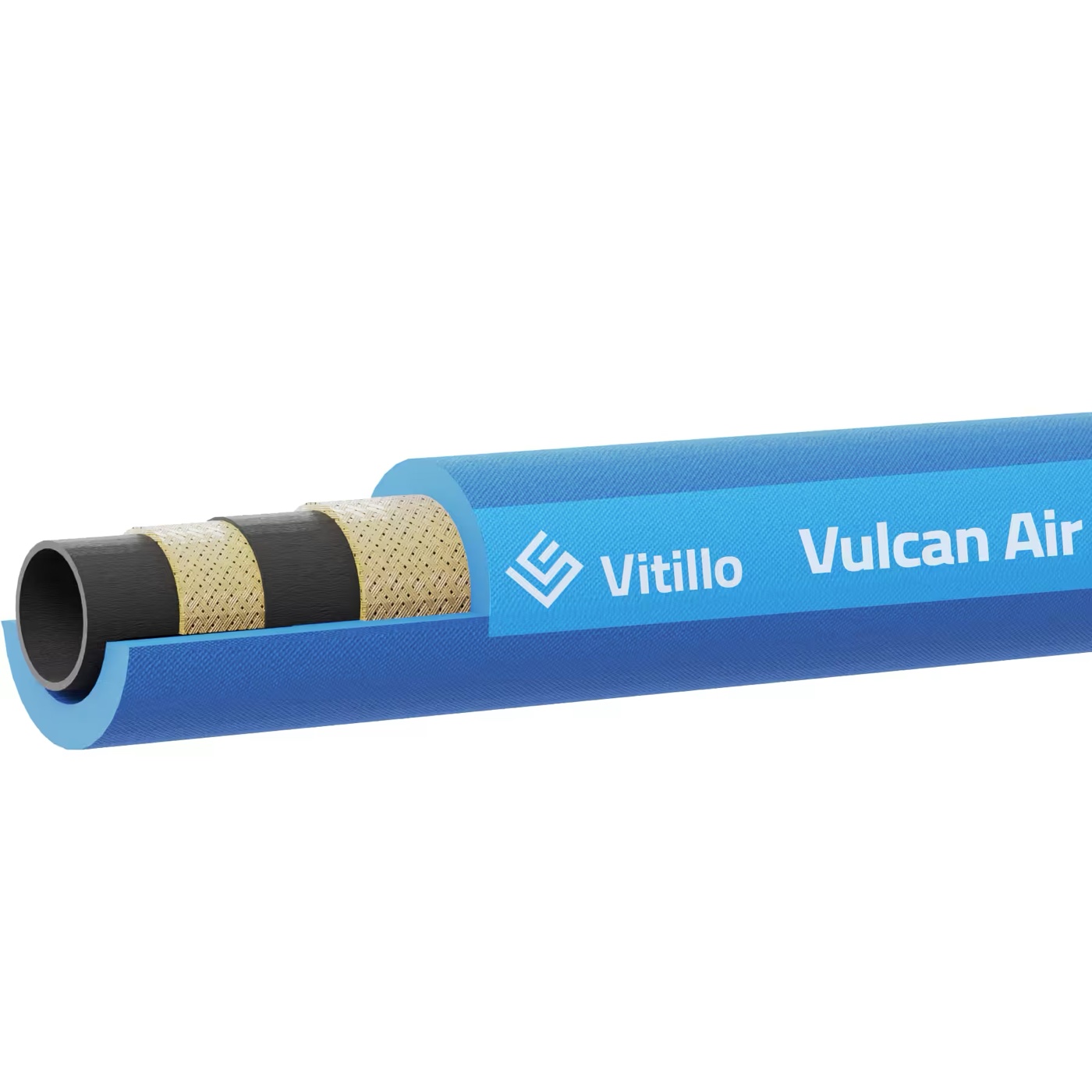 Vitillo Furtun textil pentru aer comprimat seria VULCANAIR